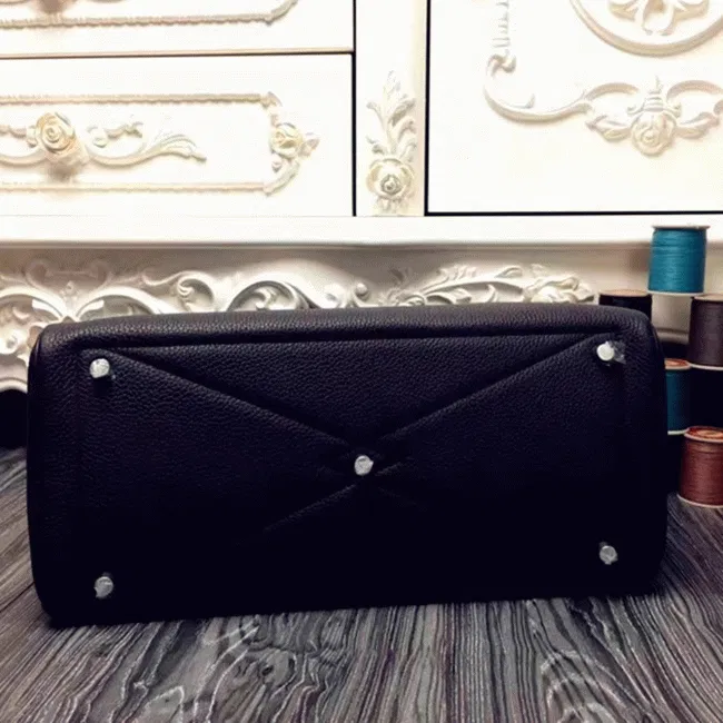 Black Designer Hermes Victoria II 35cm Bag — image 4