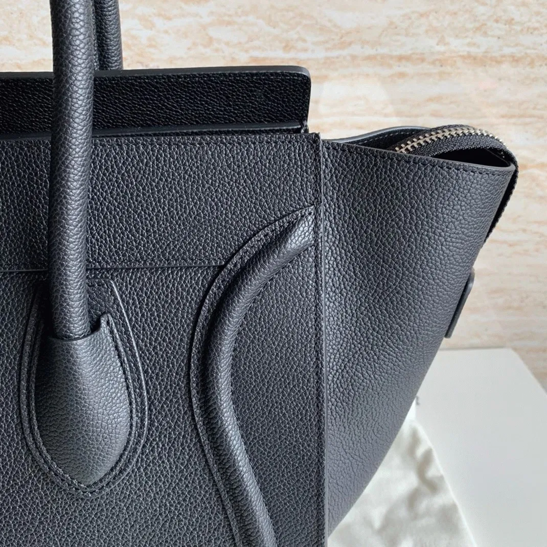 Celine Mini Luggage Tote Bag in Black — image 2