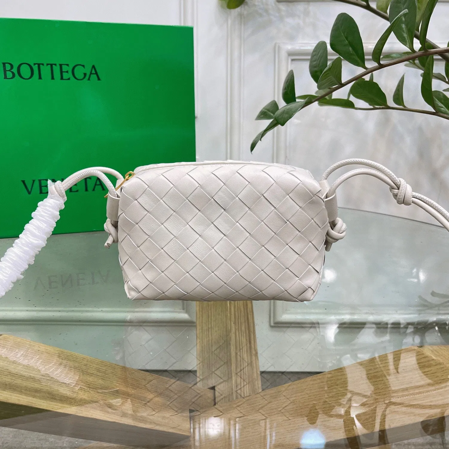 Bottega Veneta Loop Mini Bag White — image 6