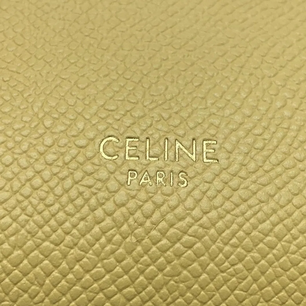 Celine Belt Nano Bag in Yellow — image 14