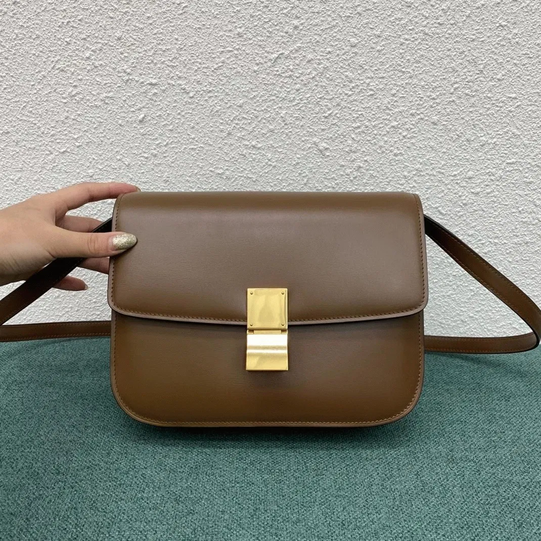 Top Quality Celine Classic Box Medium Bag In Camel — image 9