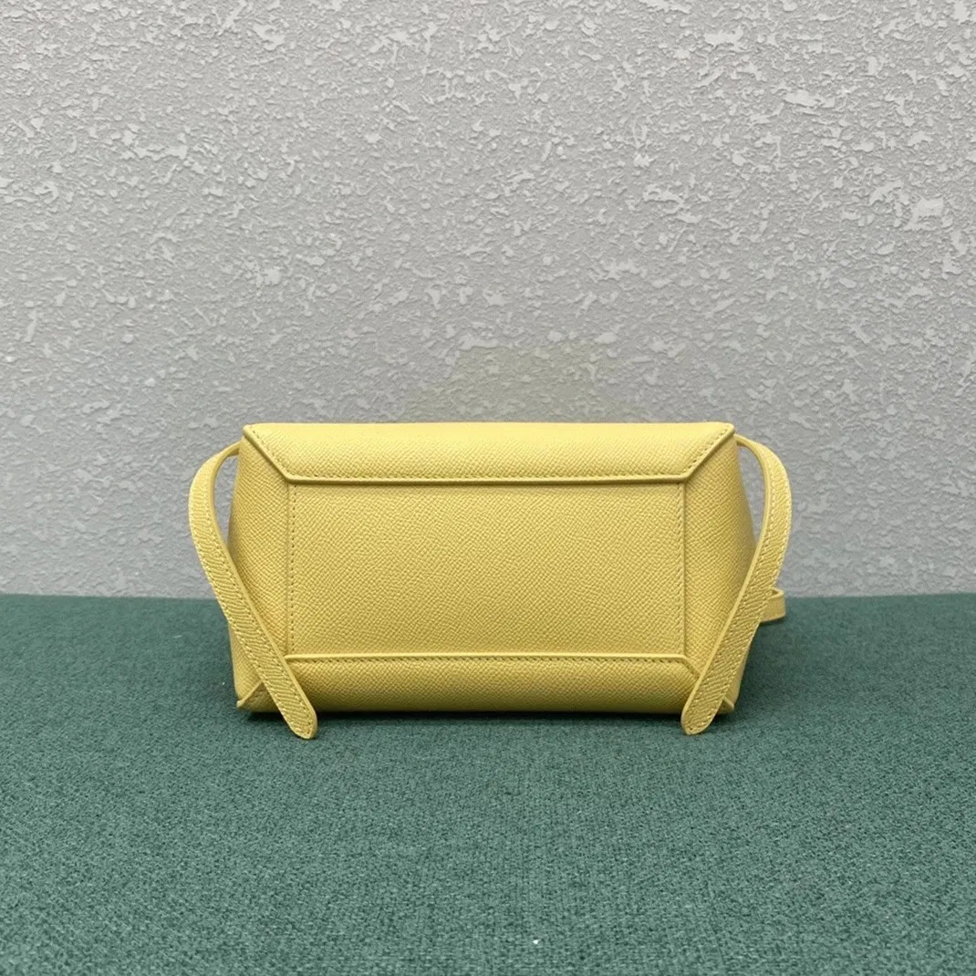 Celine Belt Nano Bag in Yellow — image 12