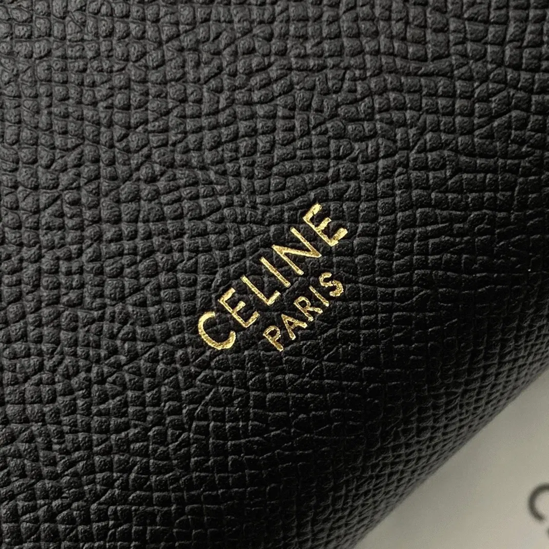 Celine Belt Nano Bag in Black — image 9