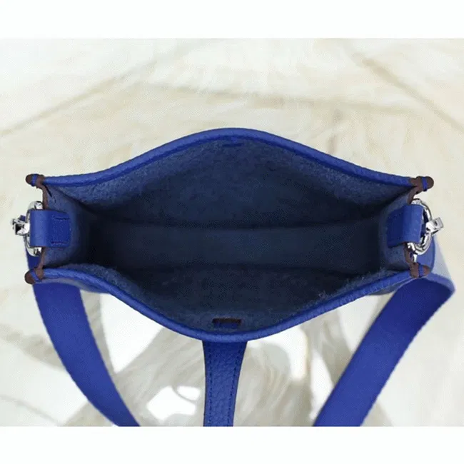 Blue Electric Evelyne II TPM Bag Hermes Small Shoulder Bag — image 4