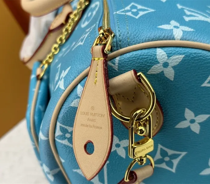Louis Vuitton Speedy P9 Bandouliere 40 Bag In Turquoise — image 9