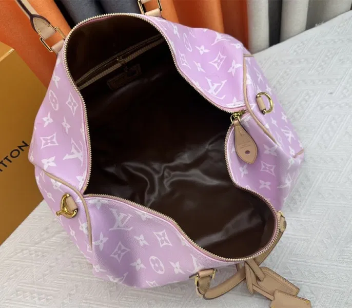Louis Vuitton Speedy P9 Bandouliere 50 Bag In Light Hot Pink — image 6