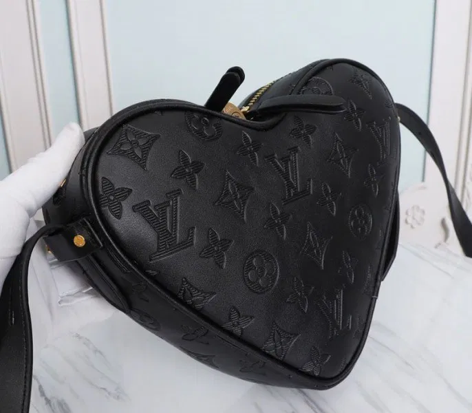 Louis Vuitton Monogram Empreinte Game On Coeur Bag In Black — image 2