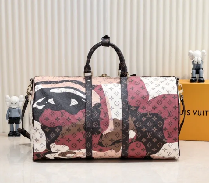 LV J Hope X Keepall 55 Brown In Two Eyes Patches — image 4