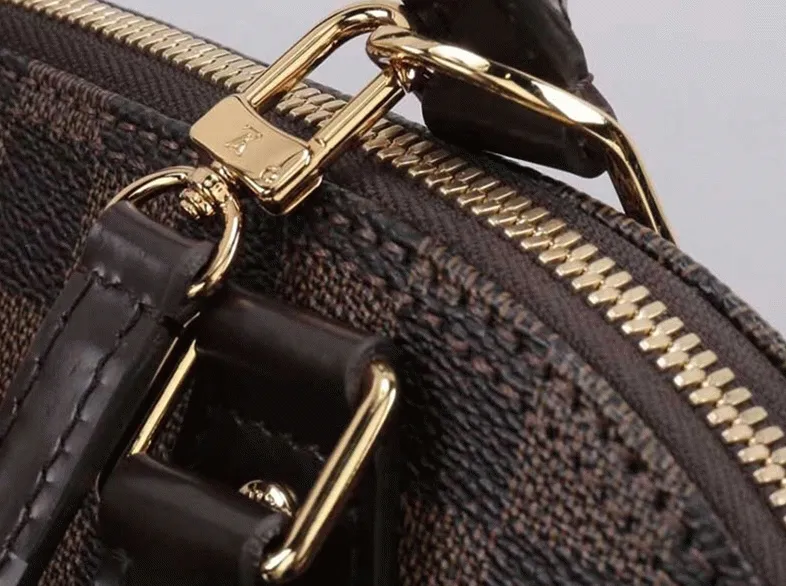Louis Vuitton Damier Ebene Canvas Alma BB Handbag — image 8