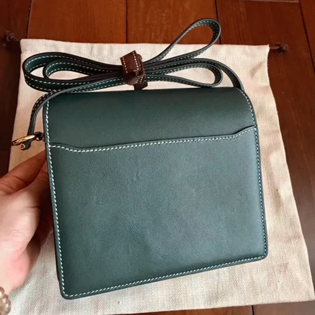 Best Knockoff Hermes Mini Sac Roulis Handbag Green — image 8