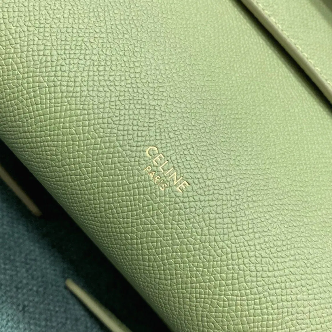Celine Belt Nano Bag in Sage — image 10