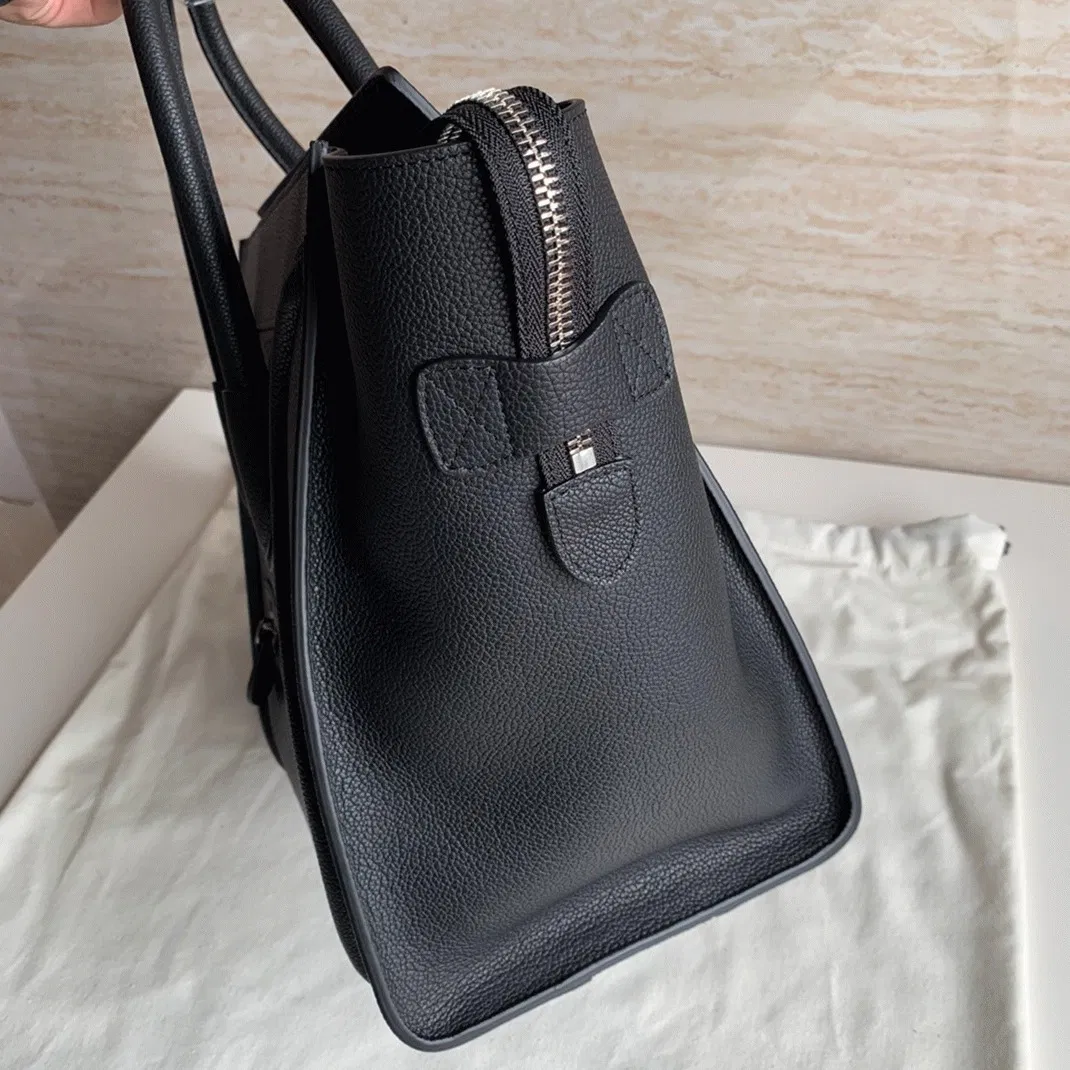 Celine Mini Luggage Tote Bag in Black — image 5