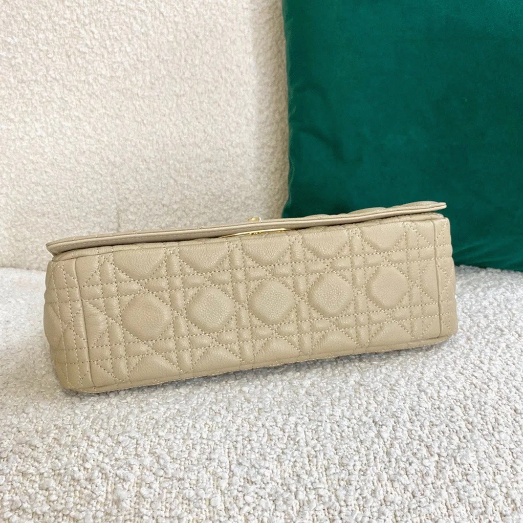 Dior Caro Large Bag Knockoff in Beige — image 6