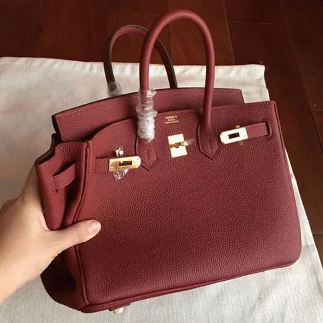 Bordeaux Hermes Birkin 25cm Quality — image 2