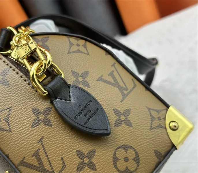 Louis Vuitton Monogram Canvas Cruise 2025 Speedy 20 Trunk Bag In Black — image 6
