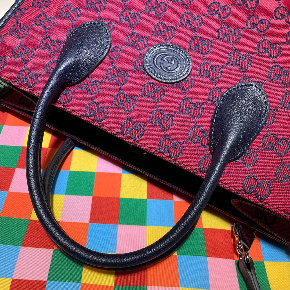 GG Multicolour small tote bag — image 5