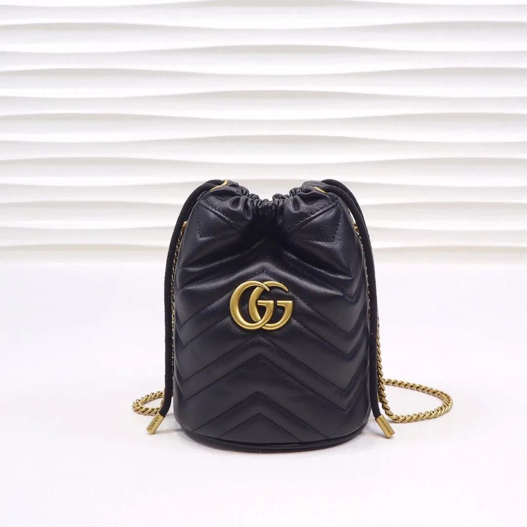 GG MARMONT mini bucket bag