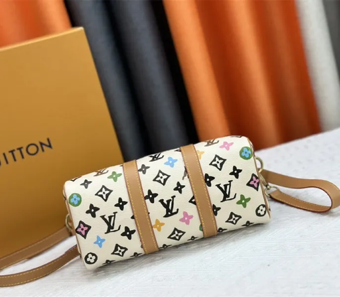 Louis Vuitton Monogram Craggy Keepall Travel 25 Bag In Vanilla — image 5