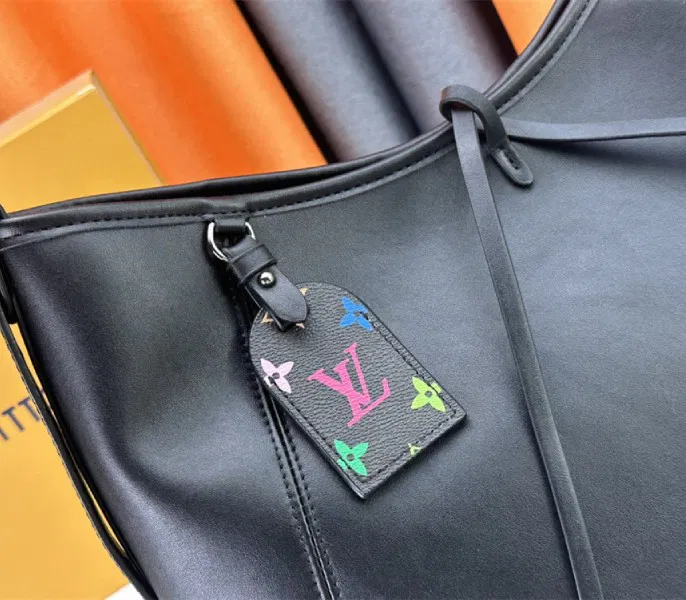 Louis Vuitton X TM CarryAll Vibe MM In Black — image 7