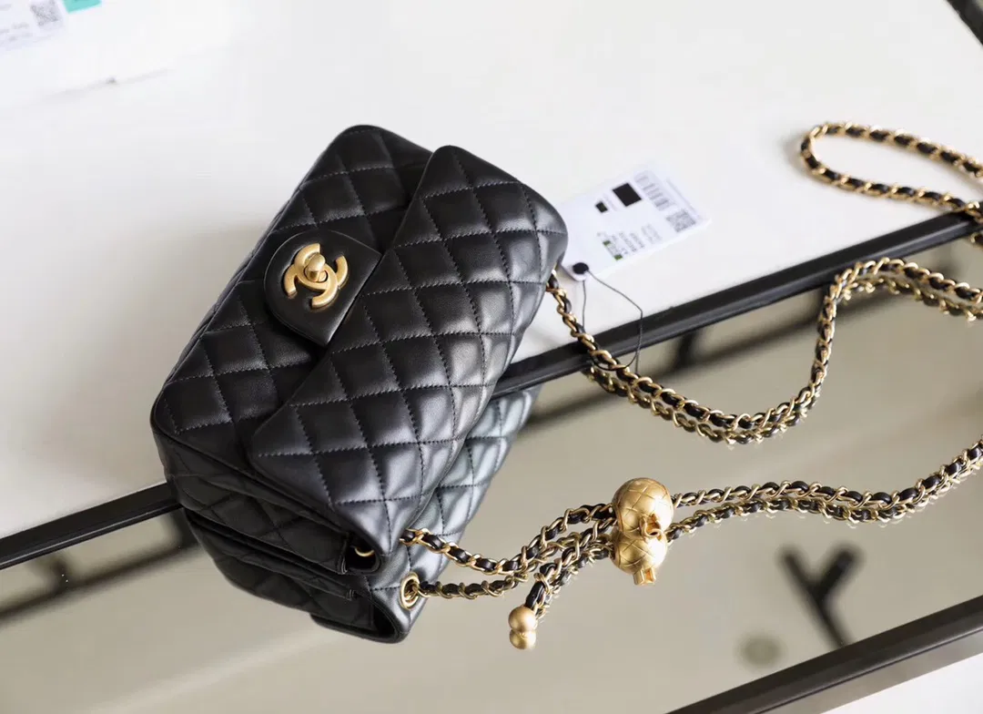 Chanel classic flap mini with golden ball โ image 7