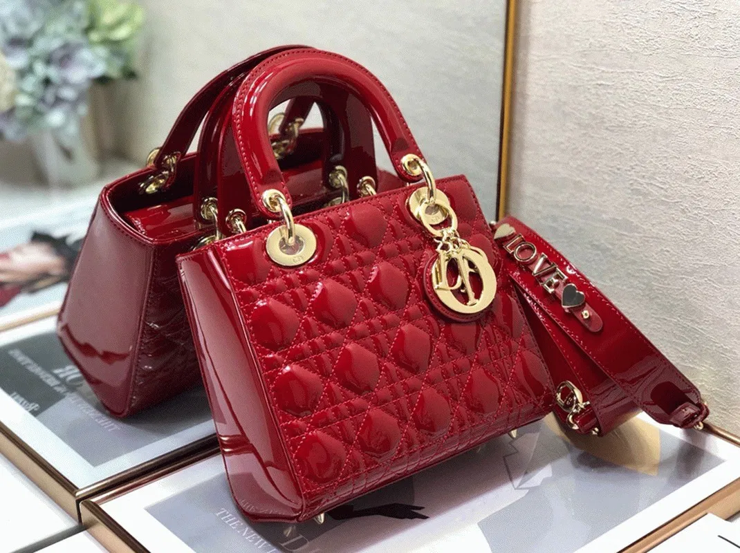 Dior Small Lady Dior My ABCDior Bag in Red — image 6