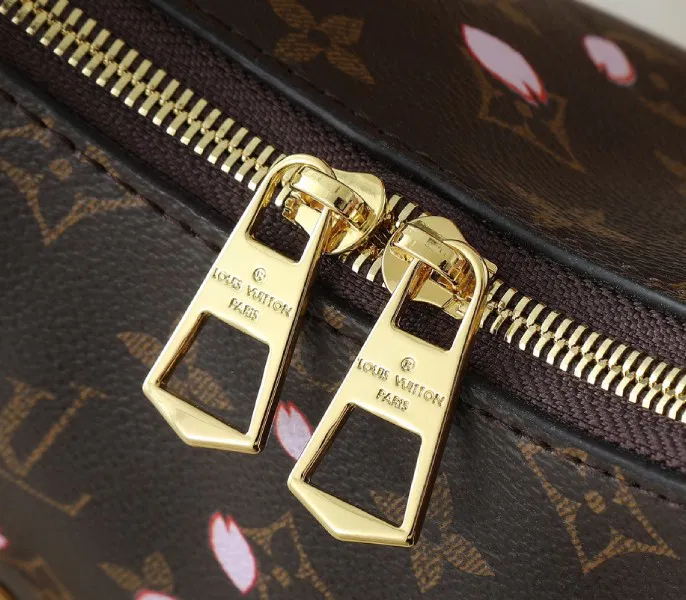X TM Monogram Canvas Boulogne PM With Cherry Blossom — image 7