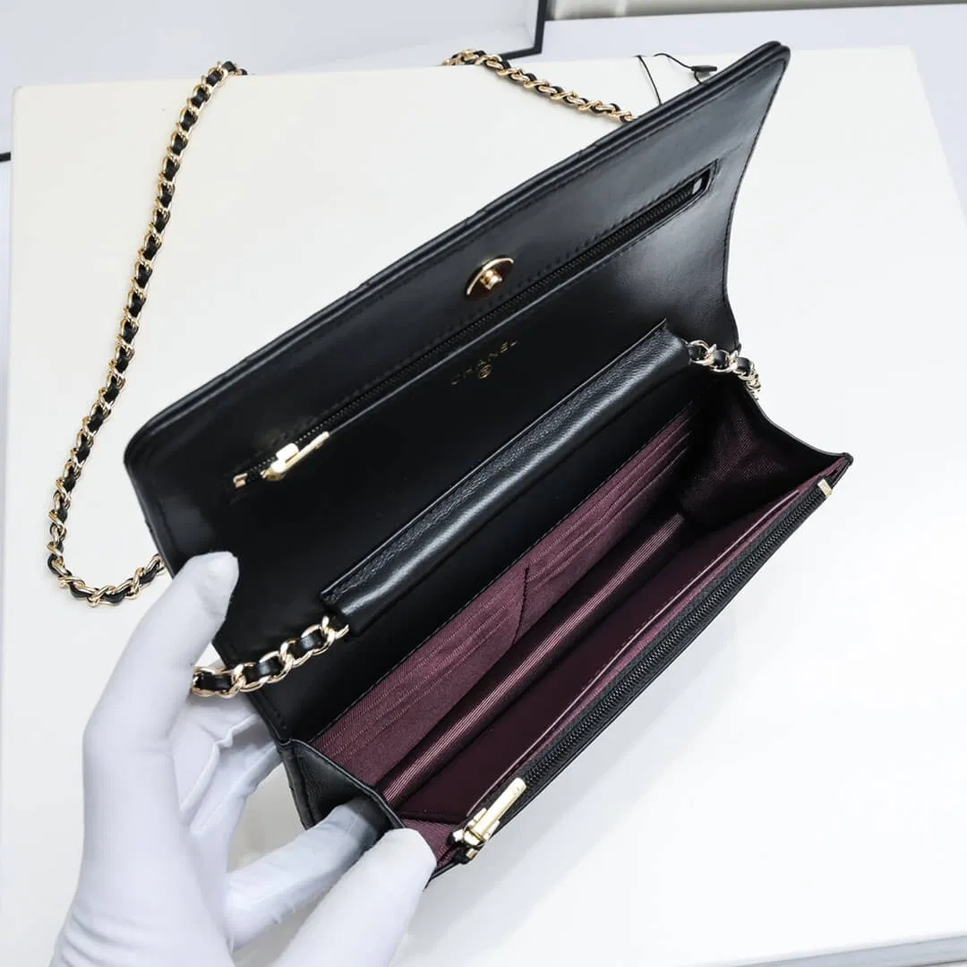 Chanel classic chain wallet — image 7
