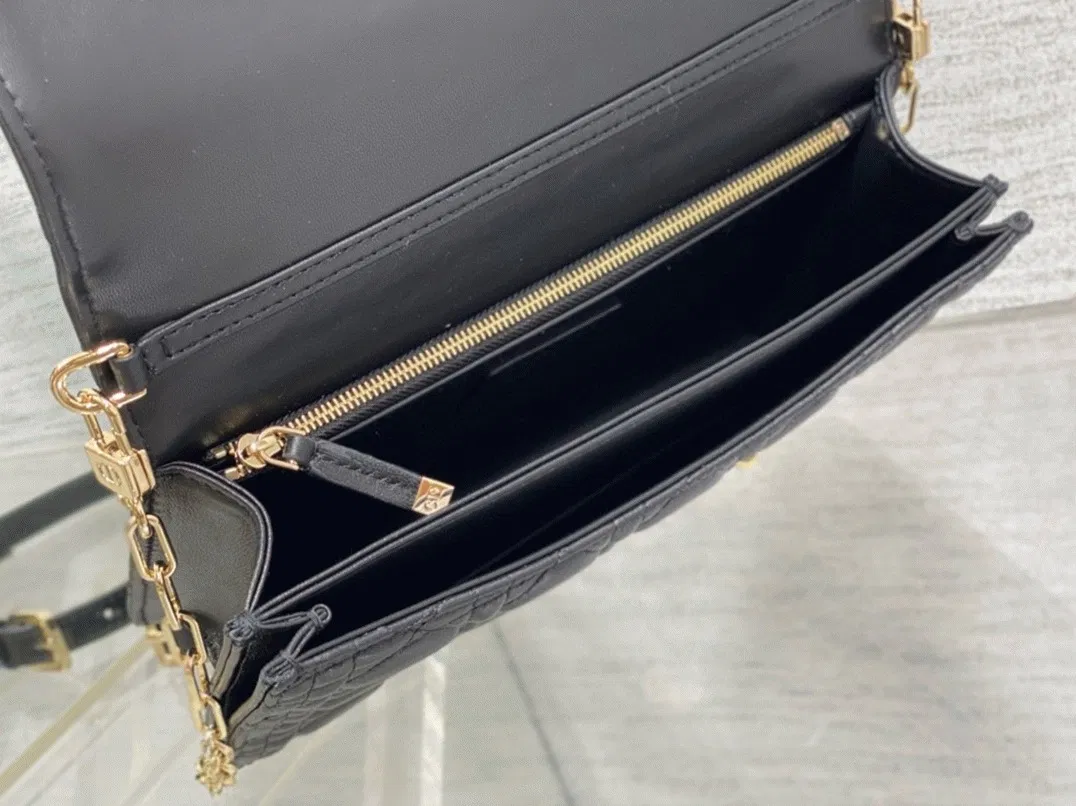 Dior Miss Dior Top Handle Bag in Black Cannage Lambskin — image 3