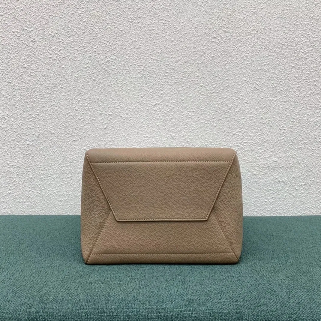 Top Quality Celine Sangle Bucket Bag In Taupe Grained Calfskin — image 2