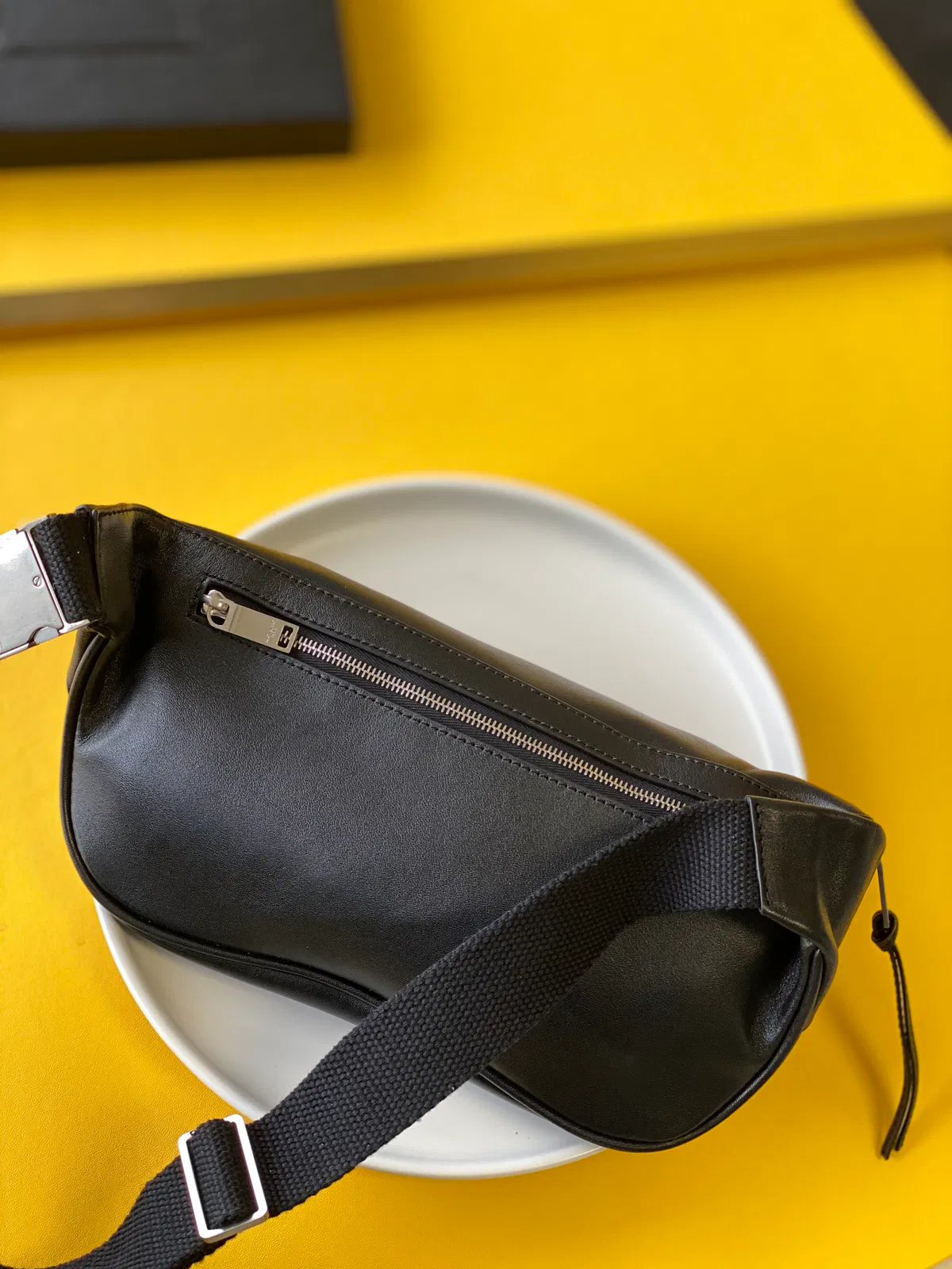 Luxury Handbag 03 Classic Monogram Belt Bag in Grain Embossed Leather — image 2
