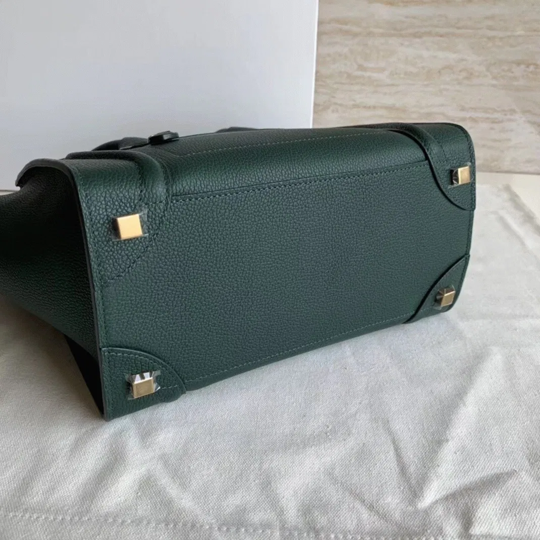 Celine Micro Luggage Tote Bag in Amazone — image 7