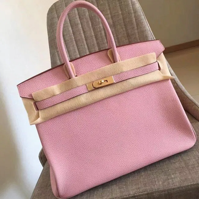 Elegant Pink Hermes Birkin 30cm Luxury