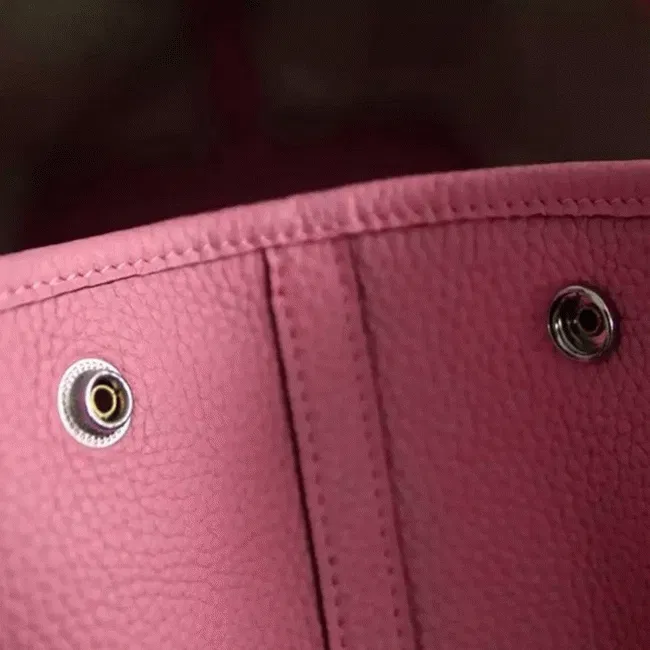 Pink Hermes Garden Party 30cm Chic Tote — image 3