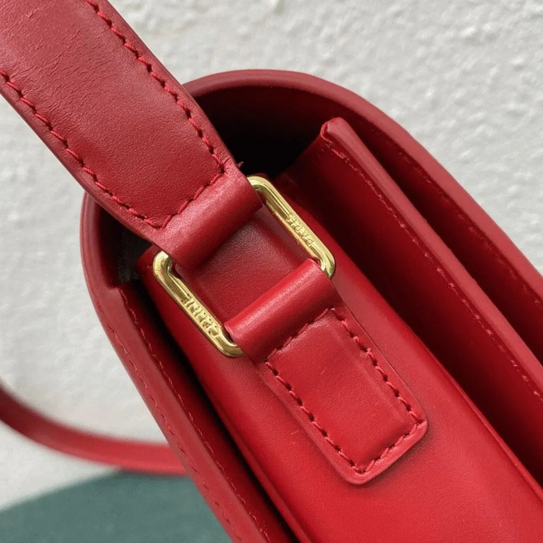 Top Quality Celine Triomphe Large Bag In Red — image 12