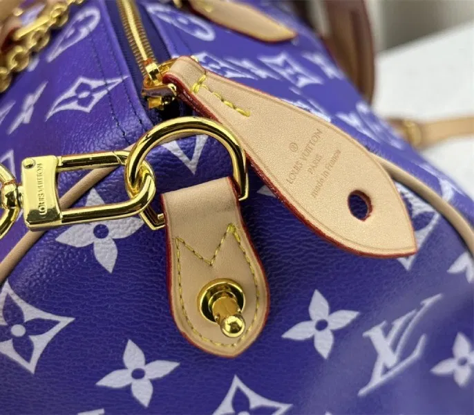 Louis Vuitton Speedy P9 Bandouliere 40 Bag In Amethyst Purple — image 9