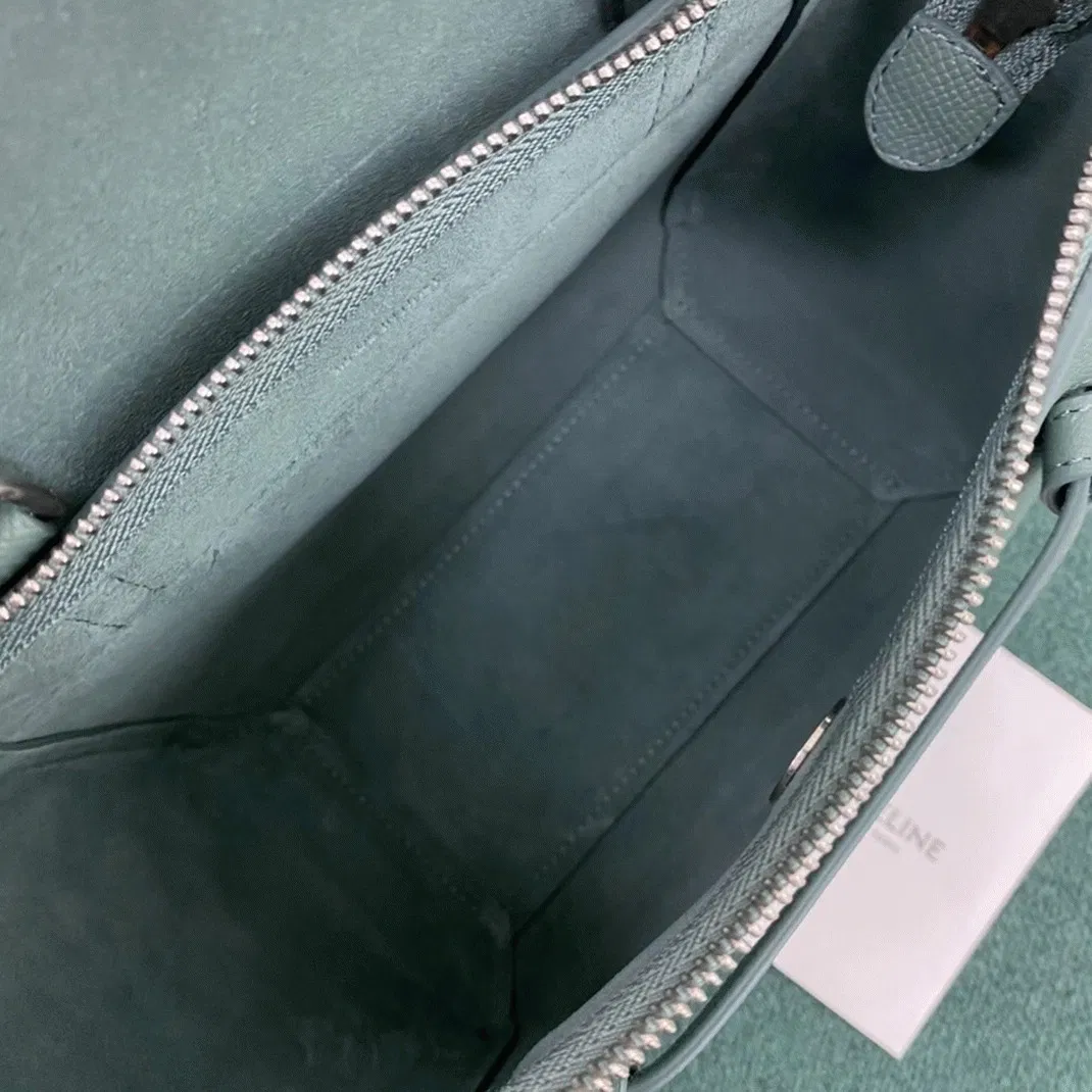Celine Belt Nano Bag in Celadon — image 9