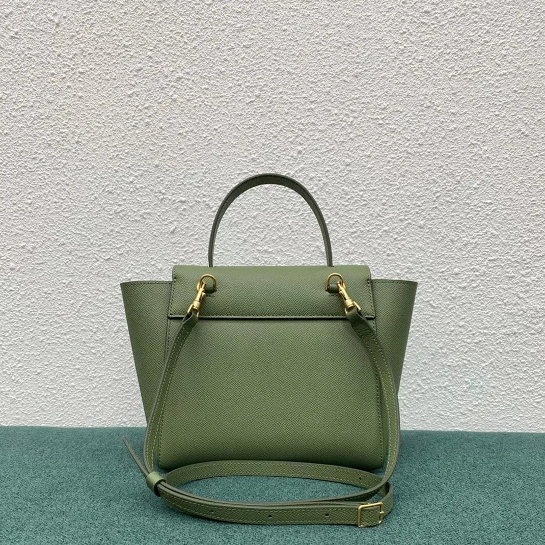 Celine Belt Nano Bag Knockoff in Light Khaki — image 5