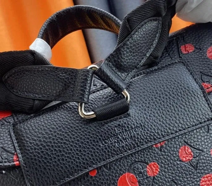 Louis Vuitton X YK Christopher Backpack In Red Infinity Dots — image 9