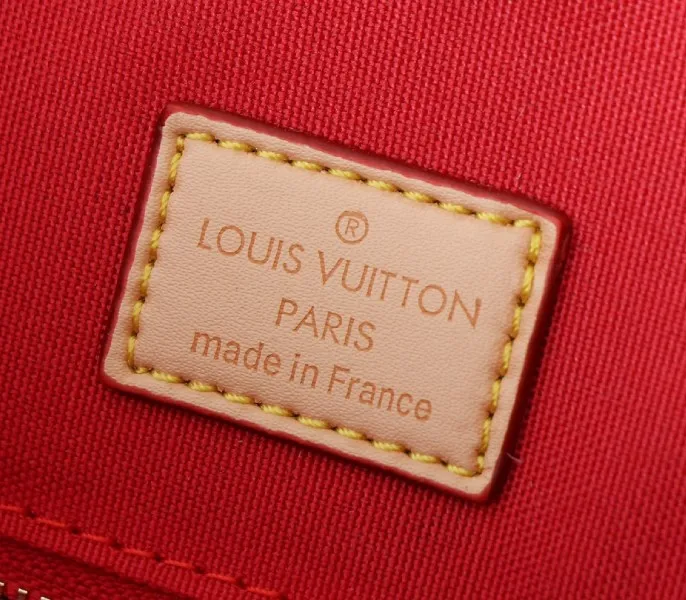 X TM Monogram Canvas Onthego MM With Cherry Blossom — image 6
