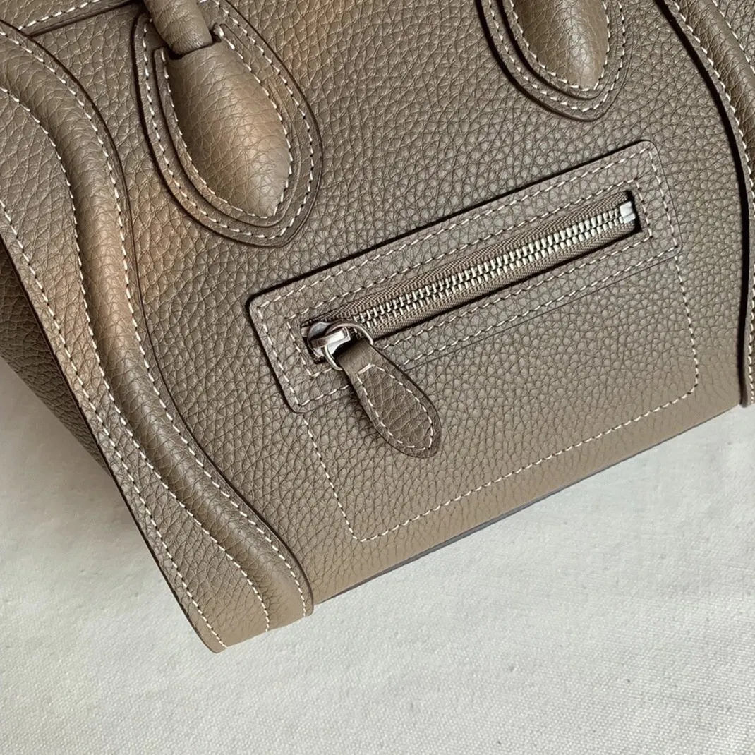 Celine Nano Luggage Tote Bag in Souris — image 8