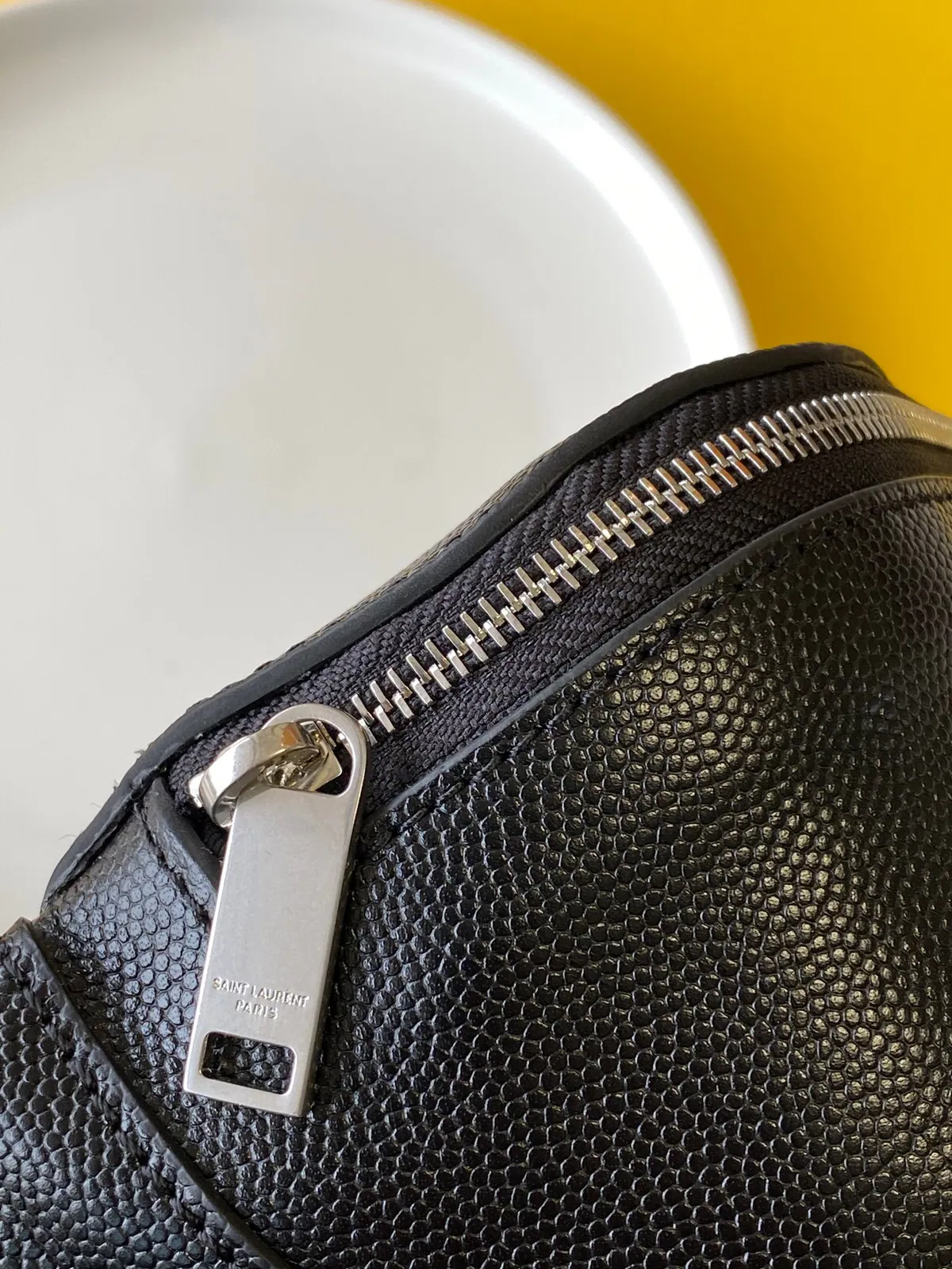 Luxury Handbag 03 Classic Monogram Belt Bag in Grain Embossed Leather — image 6