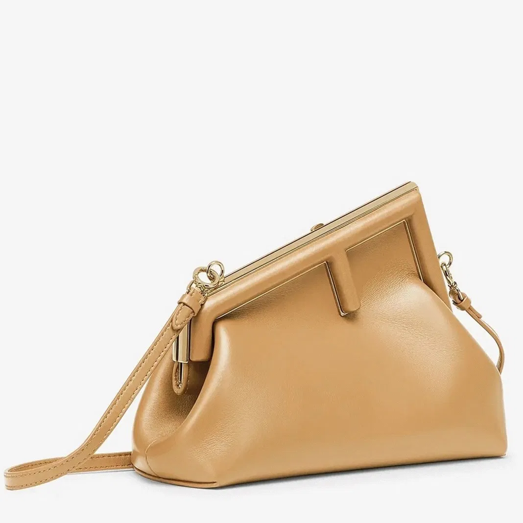 Top Quality Fendi First Small Bag In Light Brown