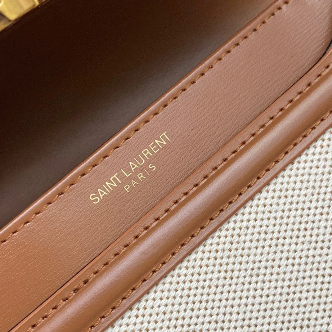 Saint Laurent Medium Solferino Bag Canvas — image 9