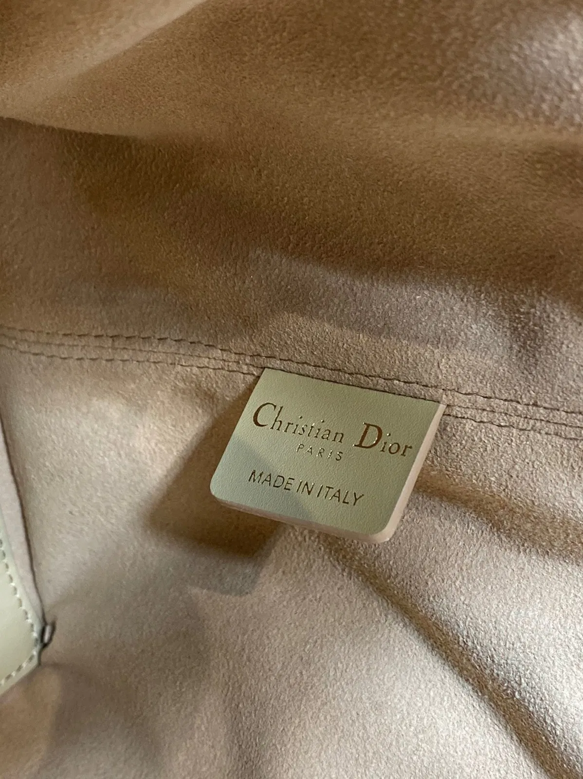 Dior Toujours Medium Bag in Tan Macrocannage Calfskin — image 7