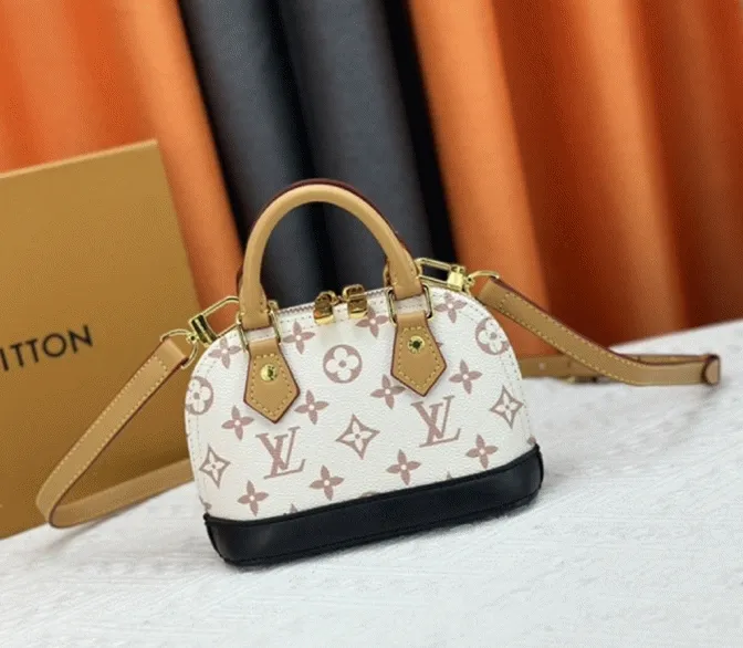 Louis Vuitton Monogram Dune Canvas Nano Alma Bag — image 8
