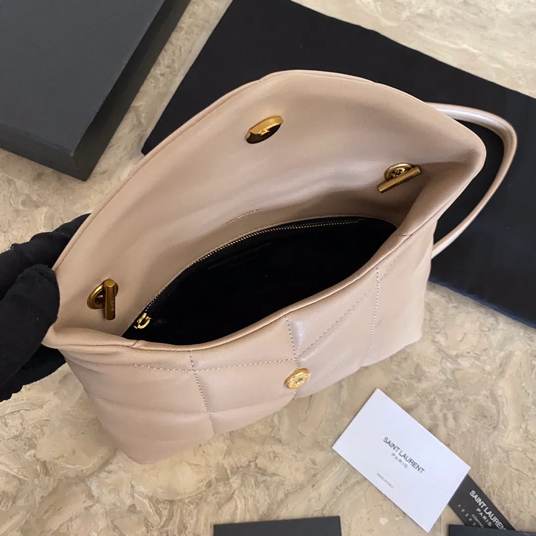 PUFFER TOY BAG IN QUILTED LAMBSKIN — image 8