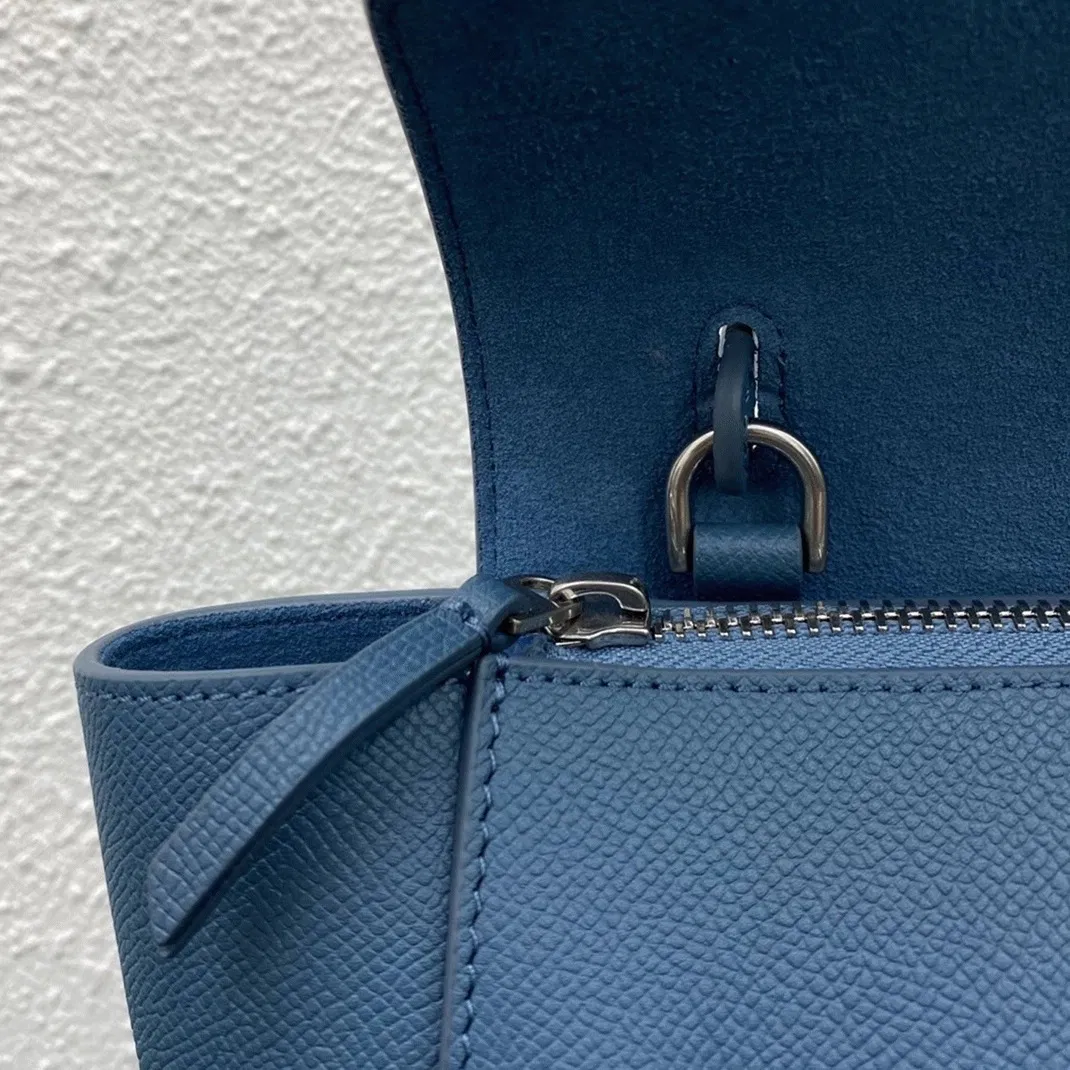 Celine Belt Nano Bag in Slate Blue — image 9