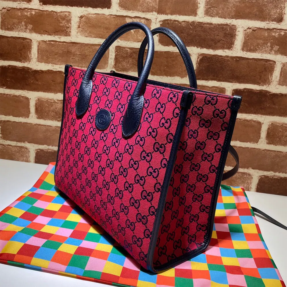 GG Multicolour small tote bag — image 3