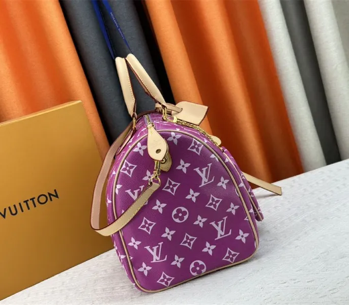 Louis Vuitton Speedy P9 Bandouliere 40 Bag In Pink Purple — image 3