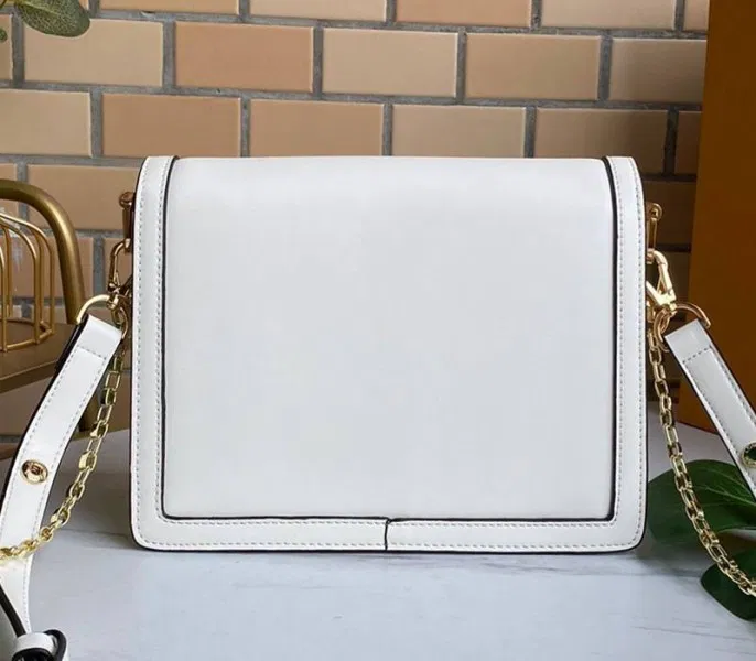 Louis Vuitton Dauphine Lugano MM Off Bag In Off-White — image 3